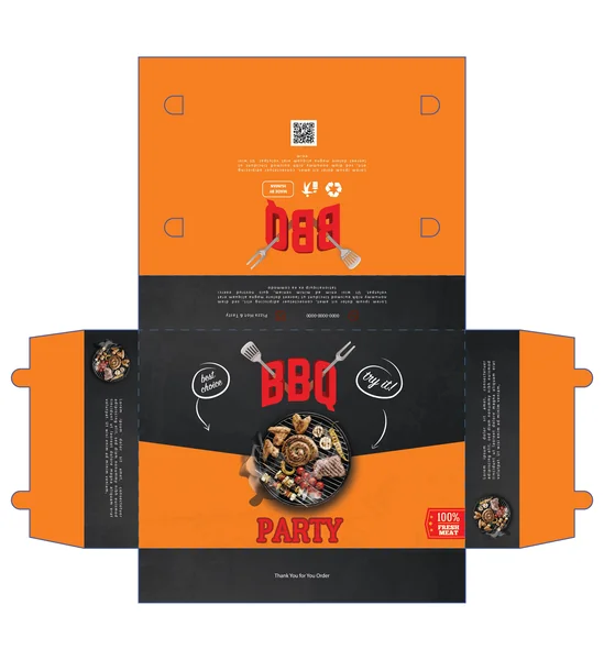 The Vibrant Zest (Orange & Charcoal)