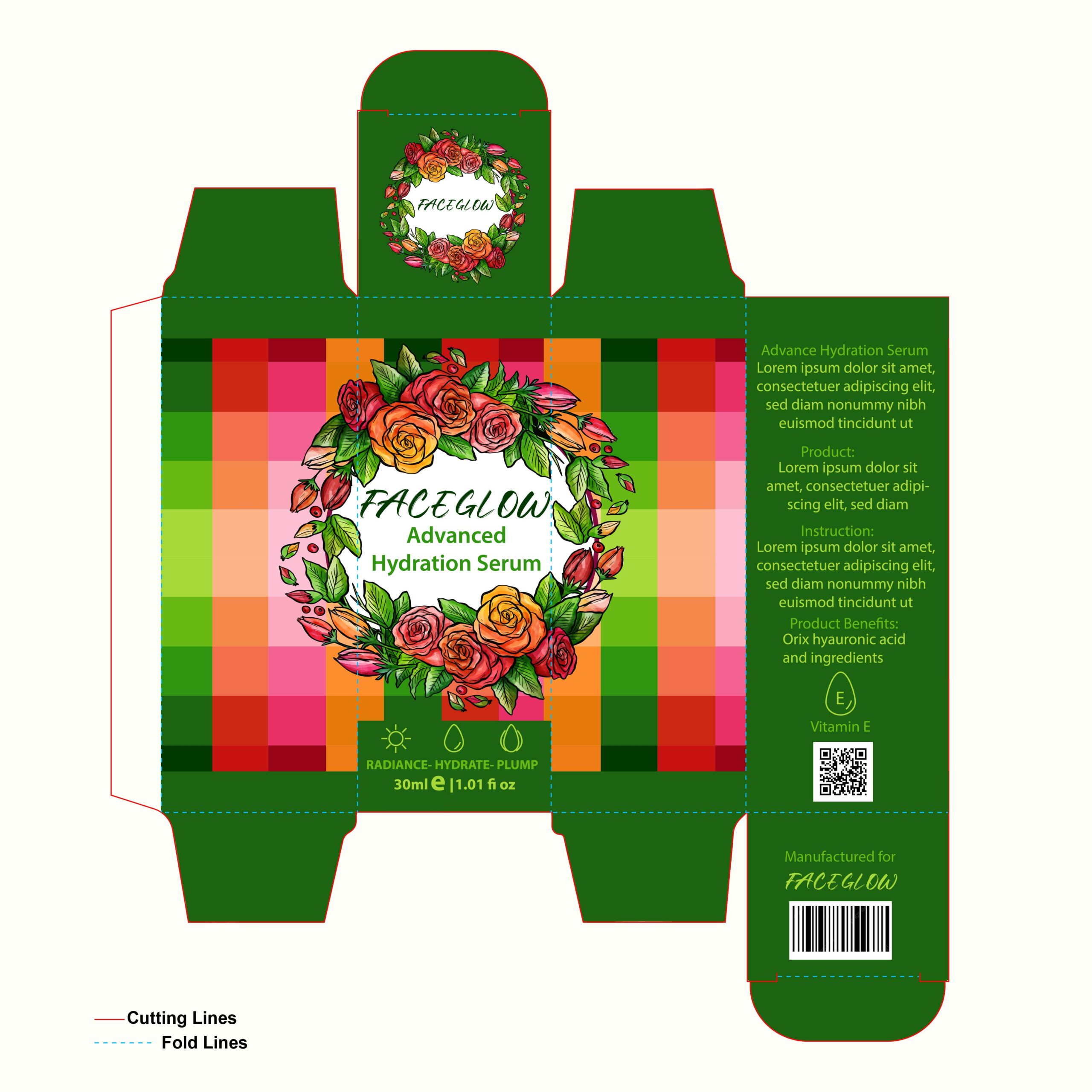 Harvest Radiance: A Bold, Botanical Mosaic
