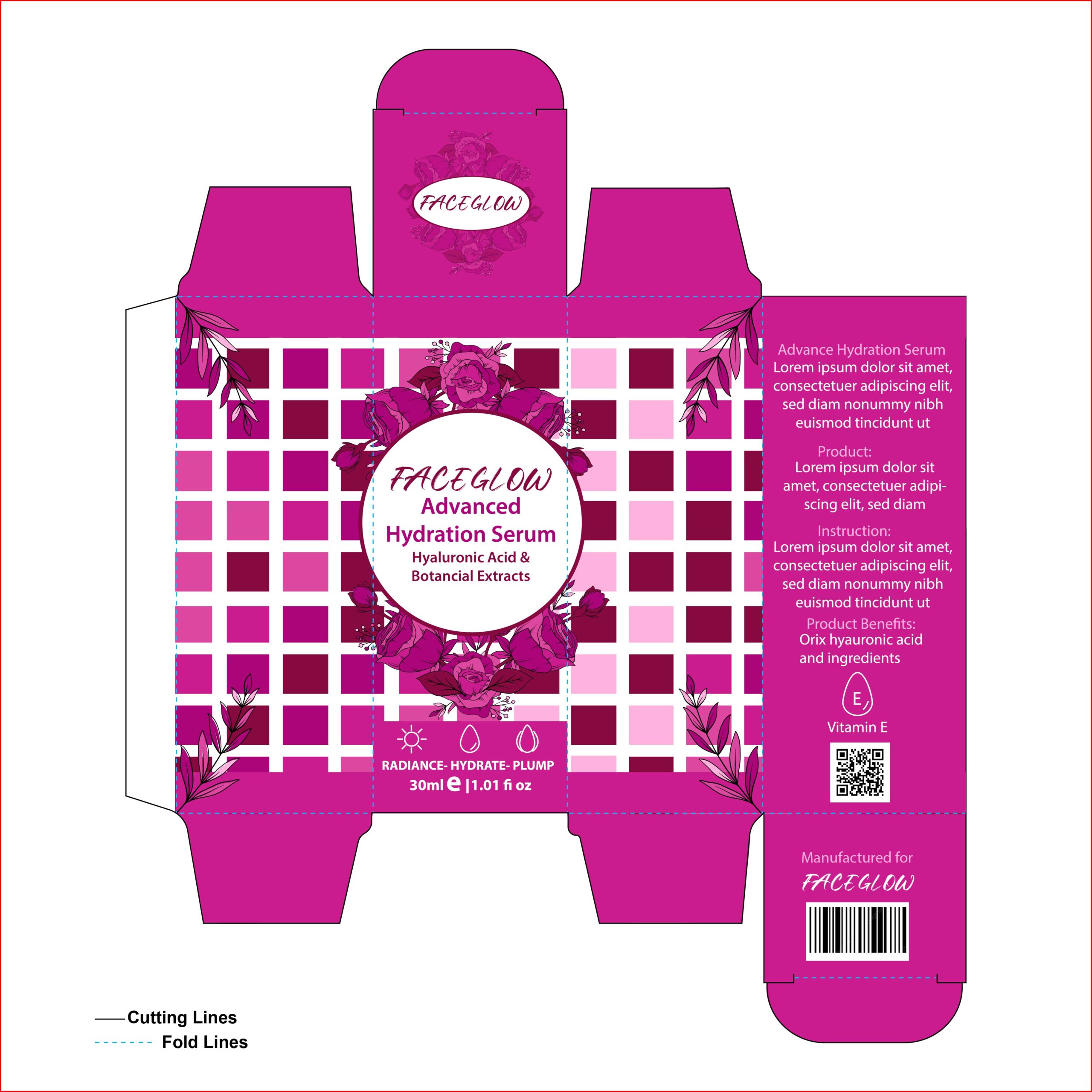 Vibrant Energy: A Punchy Magenta Concept