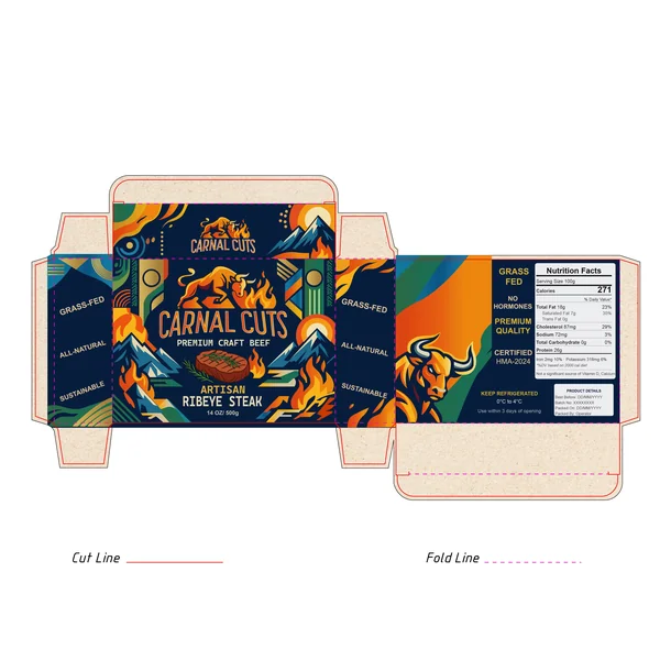 A Bold, Illustrative Approach to Premium Beef