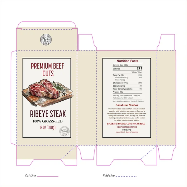 A Clean, Minimalist Approach to Premium Beef